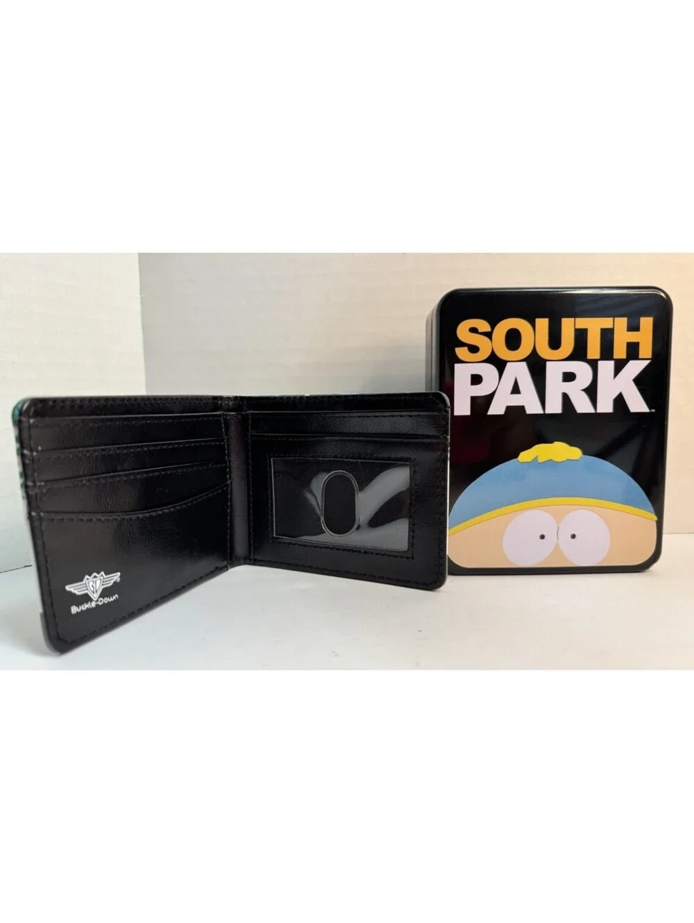 South Park Elementary School Bus Buckle Down Bi-fold Wallet - New with Tin Box